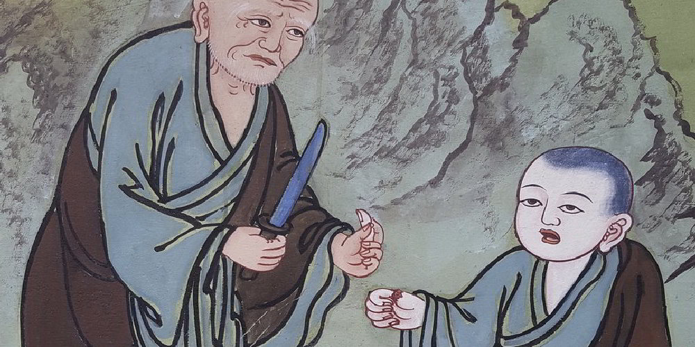 Gutei szerzetes egyetlen ujja - a megújuló élet titka